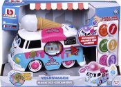 Glas Volkswagen bus med lys og lyd