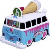 Glas Volkswagen bus med lys og lyd