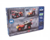 Plus Plus Glow in the Dark Go! Hot Rod - 240 Pieces