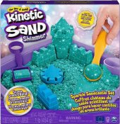 Kinetic Sand glitter Sandcastle grønt sæt