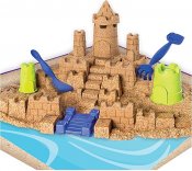 Kinetic Sand Sandslott sæt