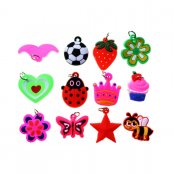 Charms til håndværk 20 stk, god til Loom Bands