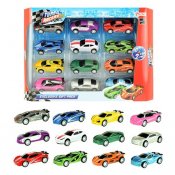Legetøj-Sportsbiler 12-pack