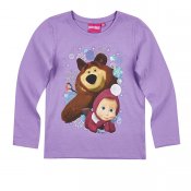Masha og Bear, langærmet T-shirt
