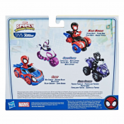 Spiderman and His Amazing Friends Ghost Spider motorcykel helikopter