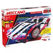 Meccano Supercar 25 i 1, metal rød