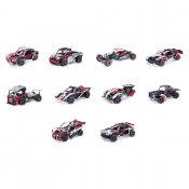 Meccano Supercar 25 i 1, metal rød