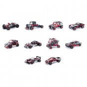 Meccano Supercar 25 i 1, metal rød