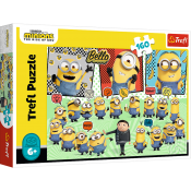 Minions The Rise Of Gru puslespil 160 brikker