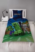 Minecraft Sengetøj Sengesæt Dynebetræk 150x210 CM