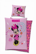 Minnie Mouse Sengetøj Sengesæt Dynebetræk 150x210 cm