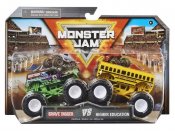 Monster Jam Grave Digger vs Higer Education 2-pack