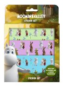 Moomins, 50 klistermærker og scenebaggrund