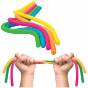 NeeDoh Rainbow Noodlies Fidget strækbare nudler