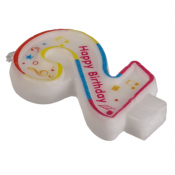 Talllys til fødselsdage - Tallet 2