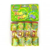 Party poppers 8-pak