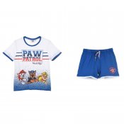 PAW Patrol kortærmet T-skjorte med shorts hvid