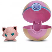 Pokémon Clip n go Jigglypuff med heal ball
