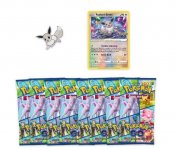 Pokémon Go Premium Collection Radiant Eevee med 8 Pokémon Go Samlekort