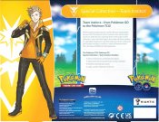 Pokemon team Instinct promo-kort Spark med samlekort Pokemon Go booster pack 6-pack
