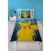 Pokémon Pikachu Sengetøj Sengesæt Dynebetræk 150x210 CM