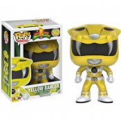 Power Rangers samlerobjekt figur gul