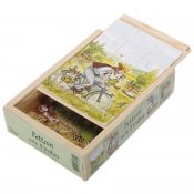 Peddersen og Findus 4x12 Brikker Puslespil