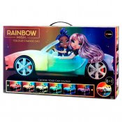 Rainbow farveskiftende bil