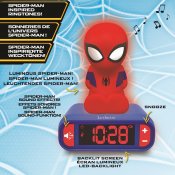 Spiderman Night Light med vækkeur