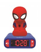 Spiderman Night Light med vækkeur