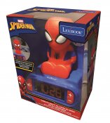 Spiderman Night Light med vækkeur