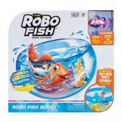 RoboAlive Robo Fish Fiskeskål med robotfisk