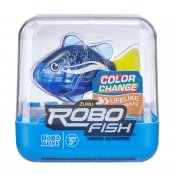 Robo Alive Robotfisk Interaktiv farveændring, blå