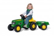 Pedaltraktor med anhænger John Deere Rolly Toys