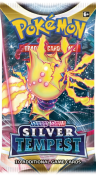 3-pack Pokemon Sword & Shield Silver Tempest Booster Pack Samlekort