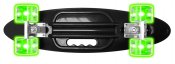 Skateboard med LED lys hjul 59cm