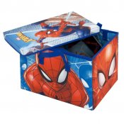Spiderman, opbevaringsboks med låg og legemåtte