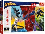 Spiderman Marvel puslespil 100 brikker