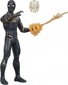 Marvel Spiderman figur web gear, Sort & guld