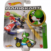 Hot Wheels Super Mario Kart figur med bil