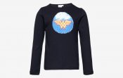 DC Supergirls Supergirl Wonderwoman langærmet shirt