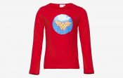 DC Supergirls Supergirl Wonderwoman langærmet shirt