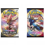 Pokémon 2 Pack Sword & Shield 1 Rebel Clash Booster samlekort