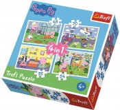 Gurli Gris puslespill 4 i 1