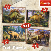 The Dinosaurs 4 in 1 Puzzle