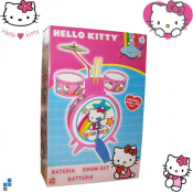 Hello Kitty trommesæt til børn fra 3 år og op!
