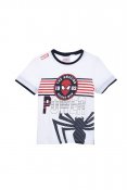 Spiderman tøjsæt, T-shirt & shorts hvid
