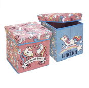 Unicorn opbevaringsboks med låg