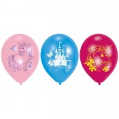 Unicorn Balloons 6-pack Latex