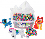 XL-Rør perler 6000 stk med perleplader DIY